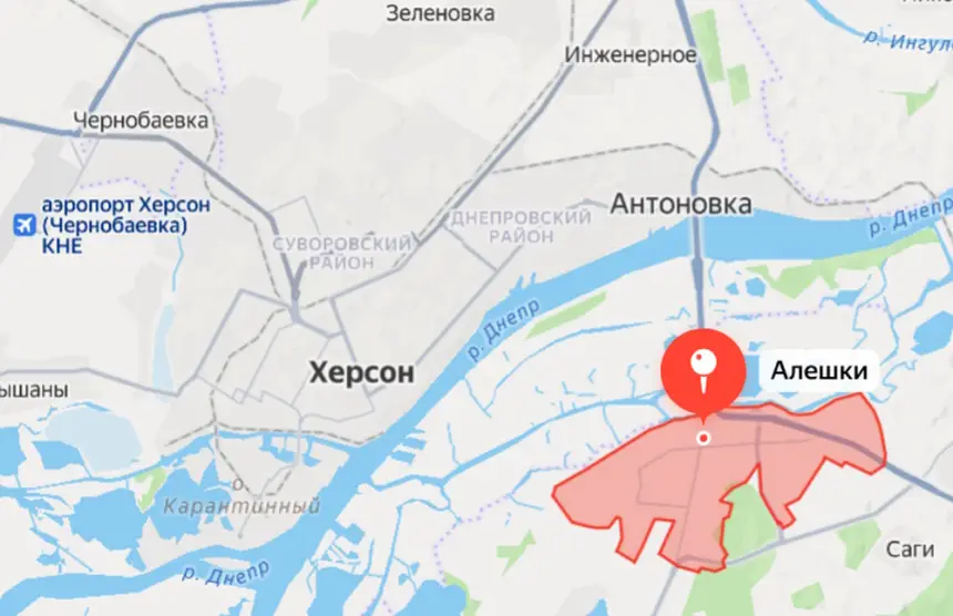 Подводные камни операции в Алешках: что стоит за режимом тишины